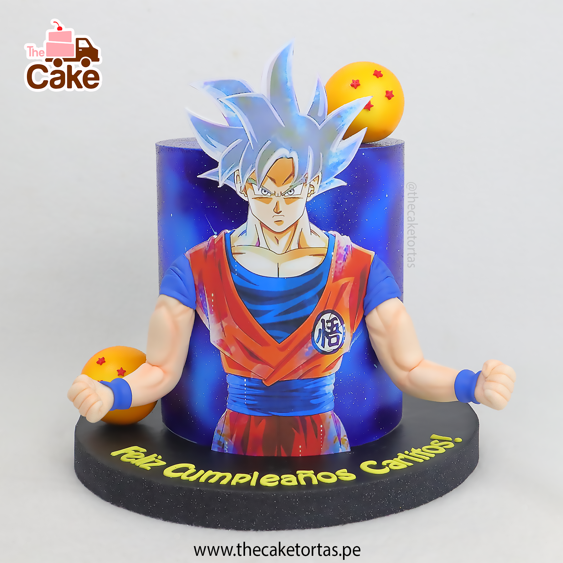 Torta Goku 3D - The Cake Tortas